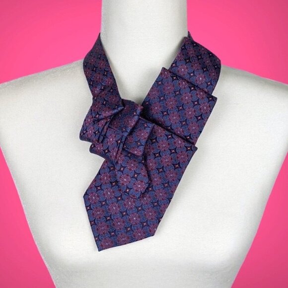 Ogsplosh - Women's Tie - Iridescent Scarf - Ascot Tie - Necktie Scarf - NEW - Picture 1 of 8